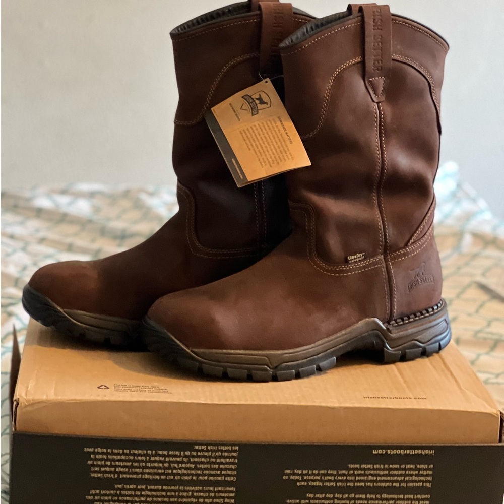 Irish Setter by Red Wing Mens 2 Harbor Work Boots Size 13